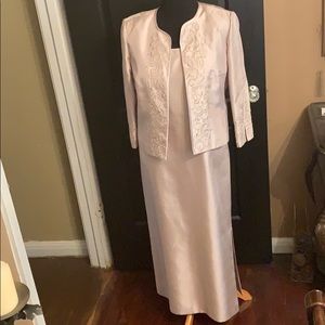 Plaza South 2 piece formal dress with jacket.